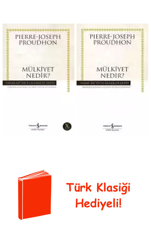 Pierre-Joseph Proudhon 2 Kitap Seti + Türk Klasiği Hediye