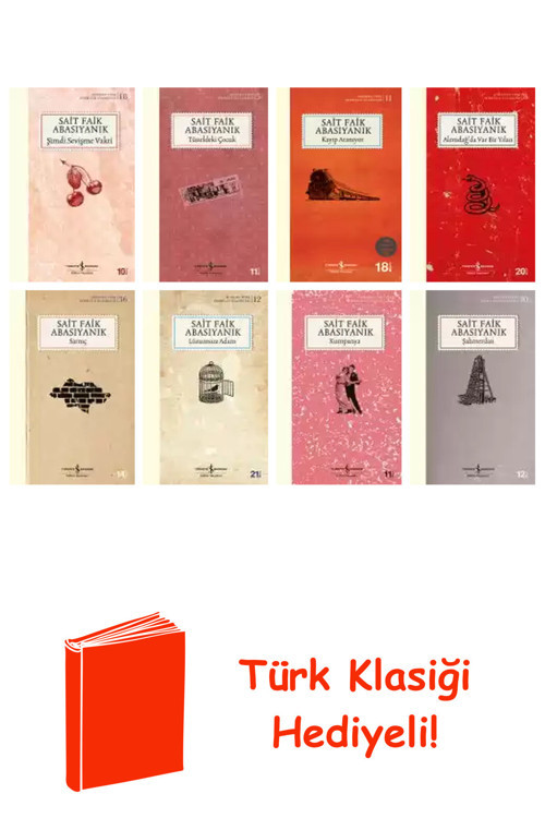 Sait Faik Abasıyanık 8 Kitap Seti + Türk Klasiği Hediye