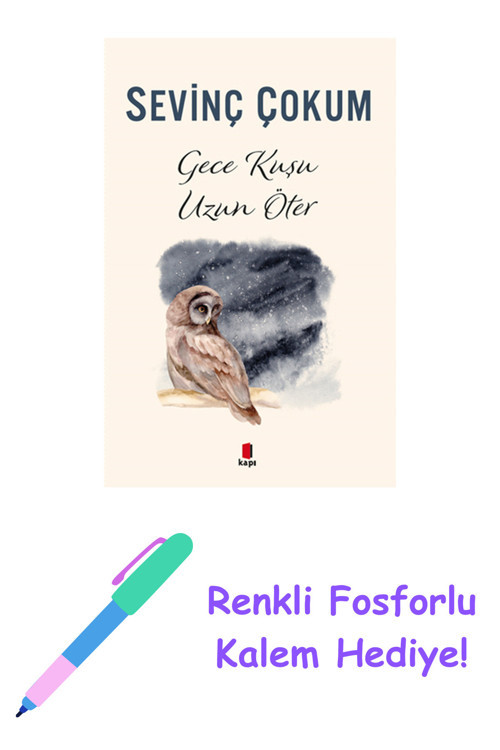 Gece Kuşu Uzun Öter + Yapışkanlı Not Kağıdı