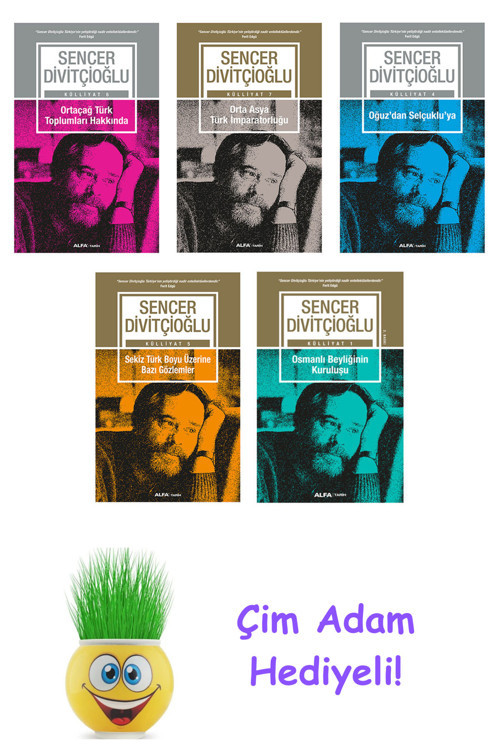 Sencer Divitçioğlu 5 Kitap Seti + Çim Adam Hediye