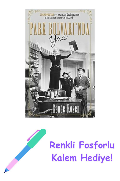 Park Bulvarında Yaz + Renkli Fosforlu Kalem