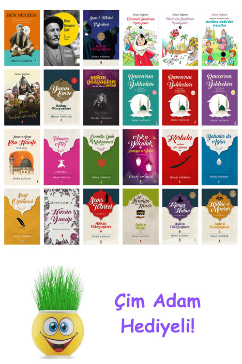 Sinan Yağmur 24 Kitap Seti + Çim Adam Hediye
