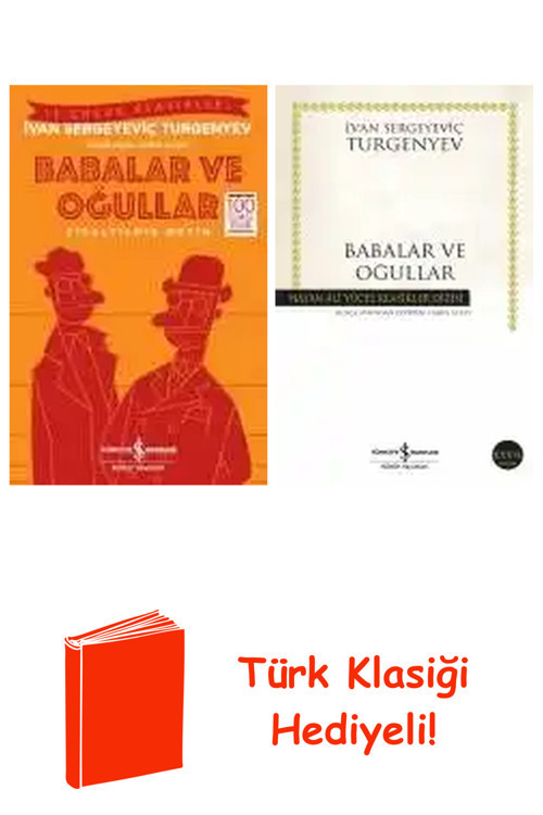 İvan Sergeyeviç Turgenyev 2 Kitap Seti + Türk Klasiği Hediye