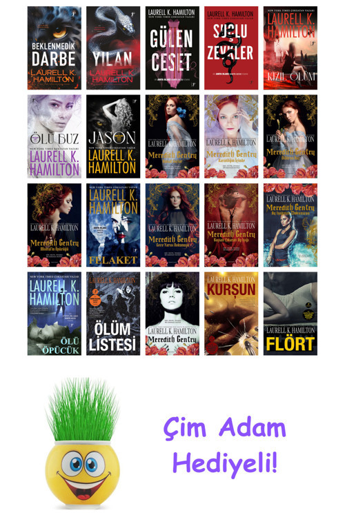 Laurell K. Hamilton 20 Kitap Seti + Çim Adam Hediye