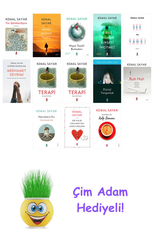 Kemal Sayar 13 Kitap Seti + Çim Adam Hediye