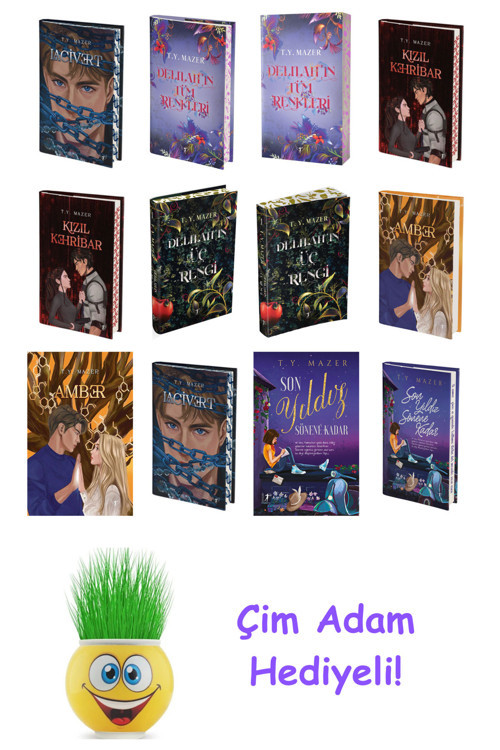 T. Y. Mazer 12 Kitap Seti + Çim Adam Hediye