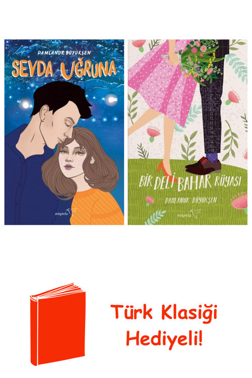 Damlanur Büyükşen 2 Kitap Seti + Türk Klasiği Hediye