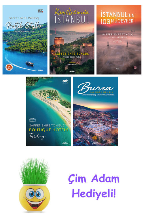 Saffet Emre Tonguç 5 Kitap Seti + Çim Adam Hediye