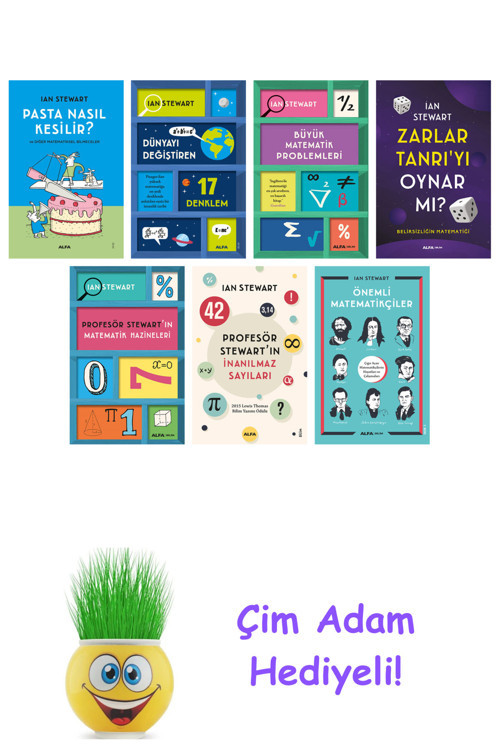 Ian Stewart 7 Kitap Seti + Çim Adam Hediye
