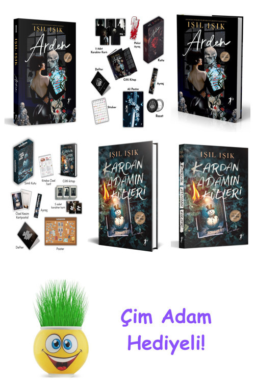 Işıl Işık 6 Kitap Seti + Çim Adam Hediye