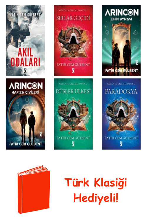 Fatih Cem Gülbent 6 Kitap Seti + Türk Klasiği Hediye