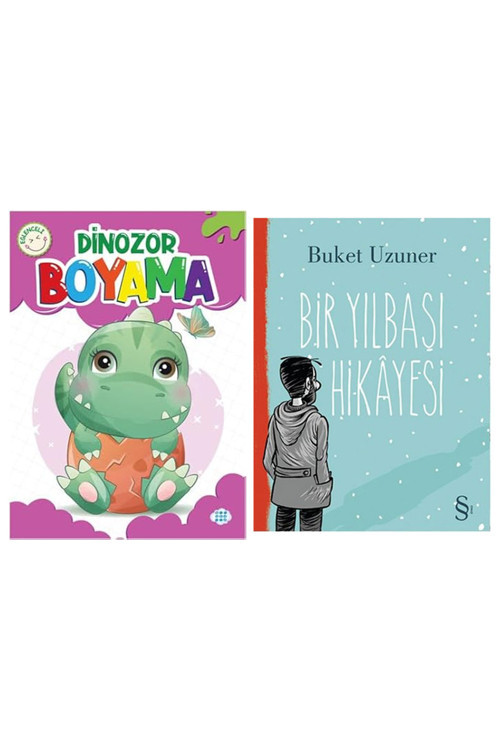 Eğlenceli Dinozor Boyama + Bir Yılbaşı Hikayesi