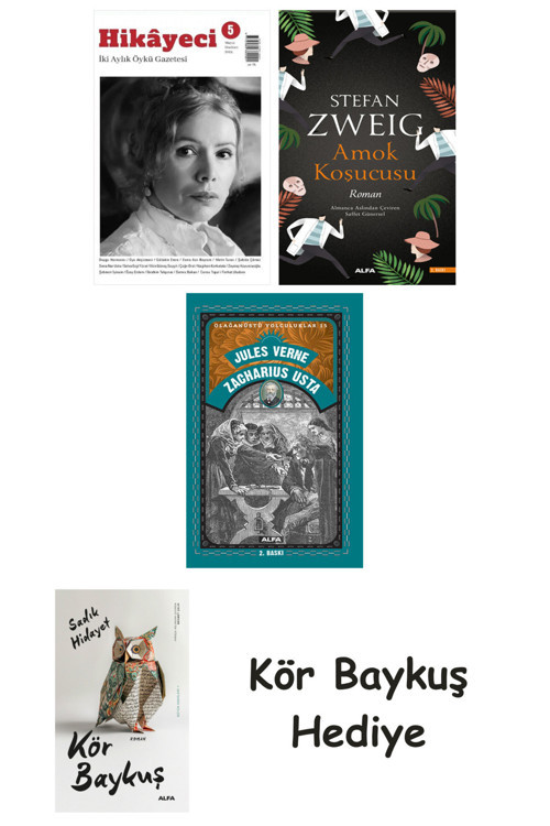 Hikayeci - 5 + Amok Koşucusu + Zacharius Usta + Kör Baykuş