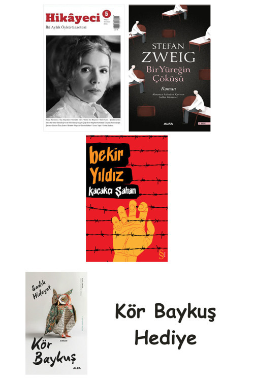Hikayeci - 5 + Bir Yüreğin Çöküşü + Kaçakçı Şahan + Kör Baykuş