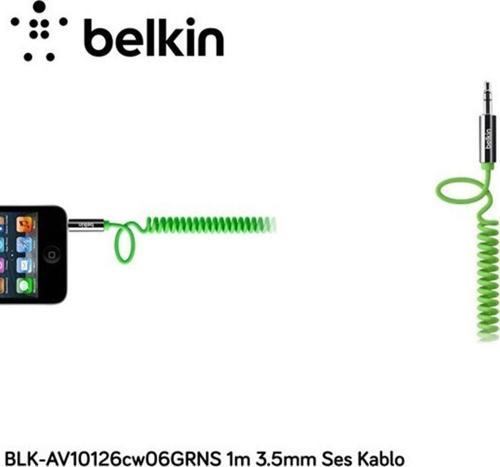 Blk-av10126cw06grns 1m 3.5mm Ses Kablo
