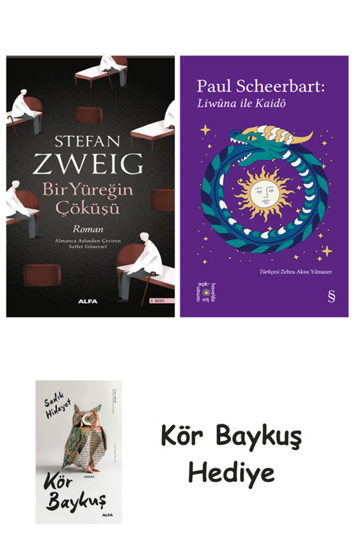 Bir Yüreğin Çöküşü + Everest Açıkhava 40 - Liwûna İle Kaidô + Kör Baykuş