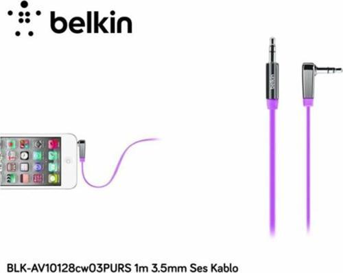 Blk-av10128cw03purs 1m 3.5mm Ses Kablo