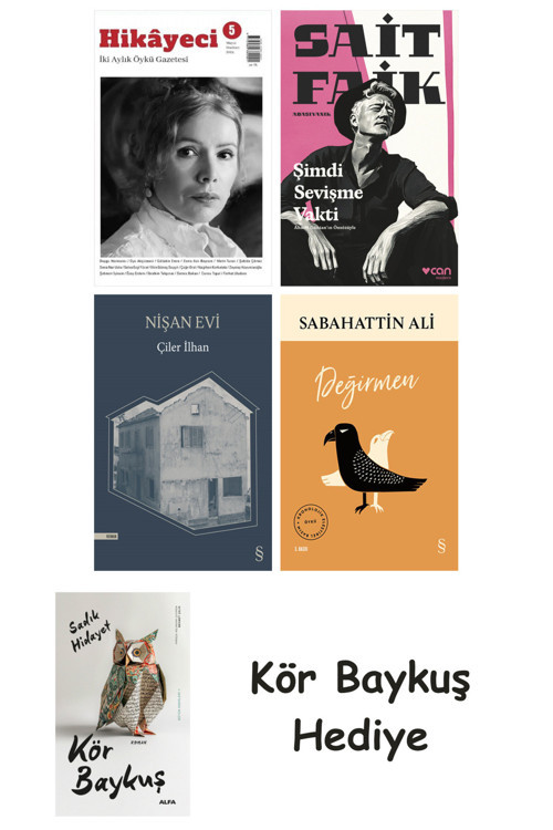 Hikayeci - 5 + Şimdi Sevişme Vakti + Nişan Evi + Değirmen + Kör Baykuş