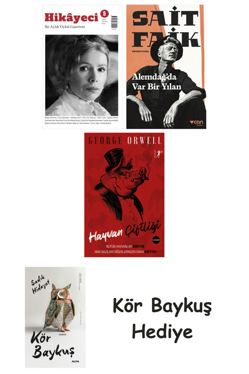 Hikayeci - 5 + Alemdağda Var Bir Yılan + Hayvan Çiftliği + Kör Baykuş