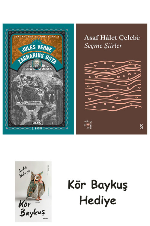 Zacharius Usta + Everest Açıkhava 35 - Seçme Şiirler + Kör Baykuş
