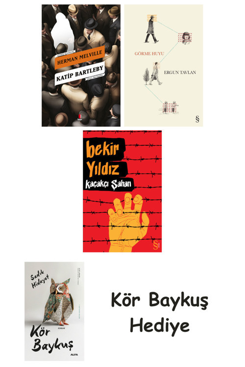Katip Bartleby + Görme Huyu + Kaçakçı Şahan + Kör Baykuş