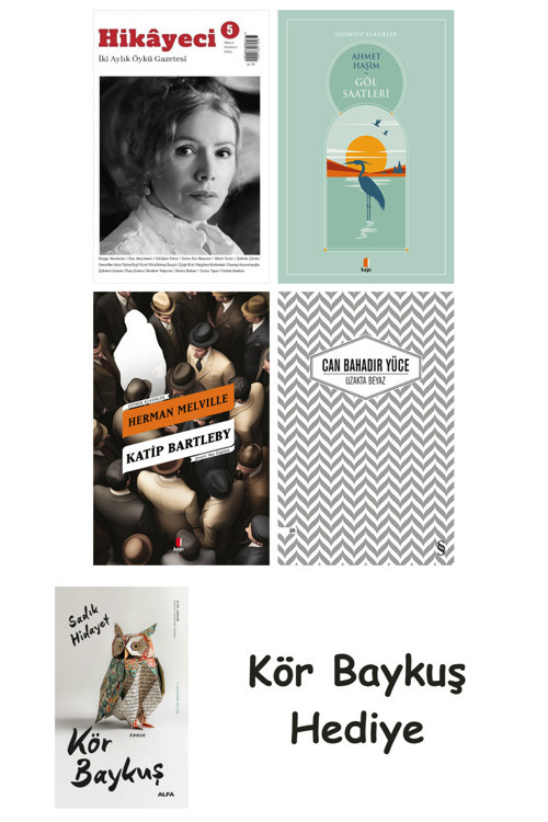 Hikayeci - 5 + Göl Saatleri + Katip Bartleby + Uzakta Beyaz + Kör Baykuş
