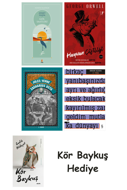 Göl Saatleri + Hayvan Çiftliği + Zacharius Usta + A ! Etika + Kör Baykuş