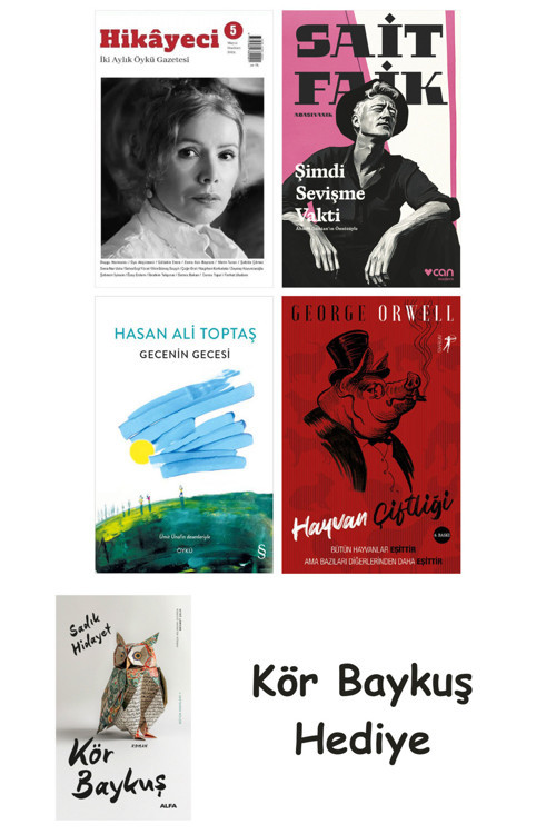 Hikayeci - 5 + Şimdi Sevişme Vakti + Gecenin Gecesi + Hayvan Çiftliği + Kör Baykuş