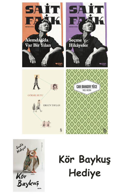 Alemdağda Var Bir Yılan + Seçme Hikâyeler + Görme Huyu + Yaslı Mızıka + Kör Baykuş