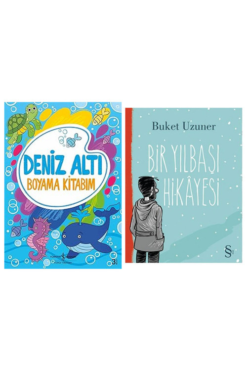 Deniz Altı - Boyama Kitabım + Bir Yılbaşı Hikayesi
