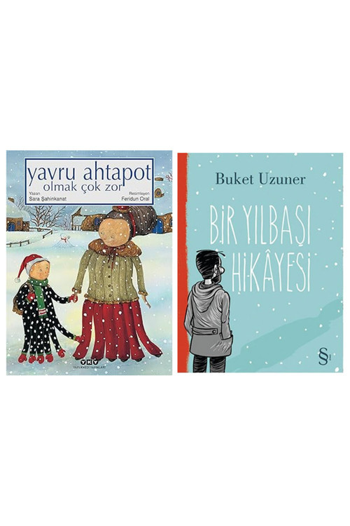 Yavru Ahtapot Olmak Çok Zor (Karton Kapak) + Bir Yılbaşı Hikayesi