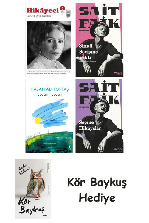 Hikayeci - 5 + Şimdi Sevişme Vakti + Gecenin Gecesi + Seçme Hikâyeler + Kör Baykuş