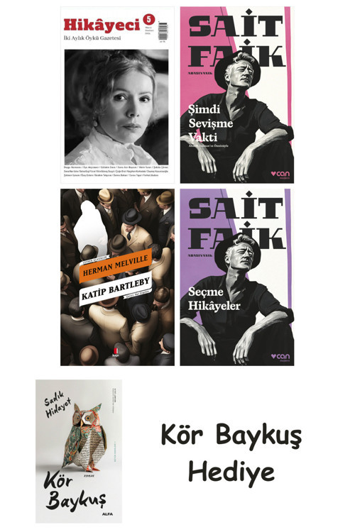 Hikayeci - 5 + Şimdi Sevişme Vakti + Katip Bartleby + Seçme Hikâyeler + Kör Baykuş