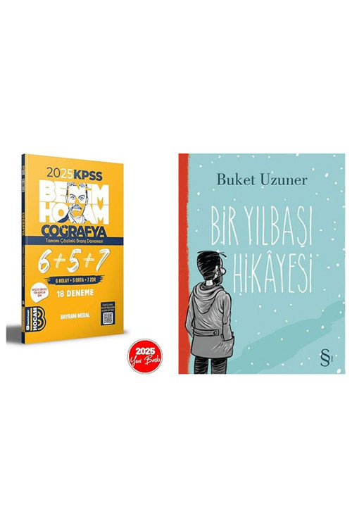 2025 Kpss Coğrafya Tamamı Çözümlü 6+5+7 Deneme + Bir Yılbaşı Hikayesi