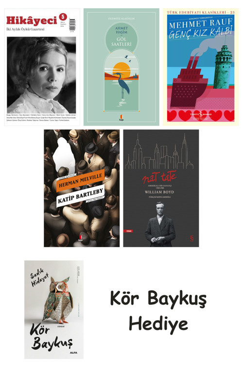 Hikayeci - 5 + Göl Saatleri + Genç Kız Kalbi + Katip Bartleby + Nat Tate + Kör Baykuş