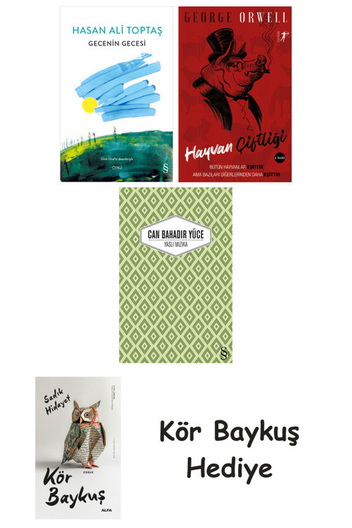 Gecenin Gecesi + Hayvan Çiftliği + Yaslı Mızıka + Kör Baykuş