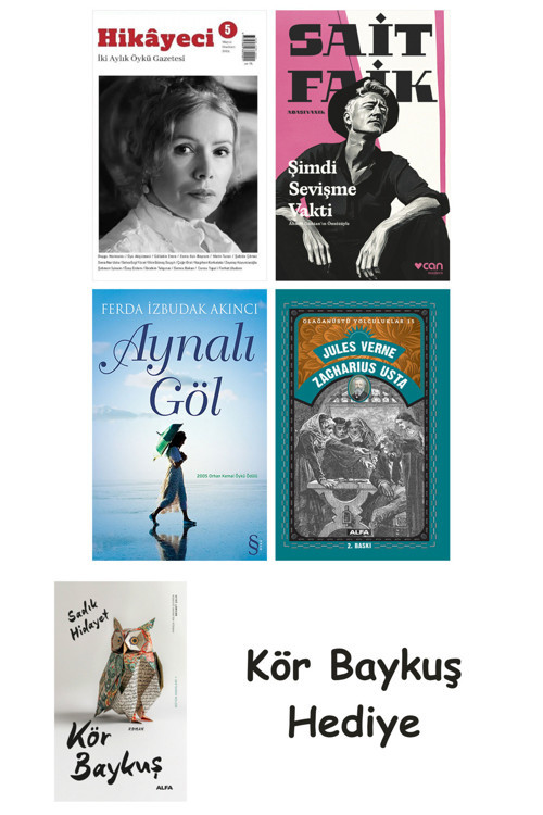 Hikayeci - 5 + Şimdi Sevişme Vakti + Aynalı Göl + Zacharius Usta + Kör Baykuş