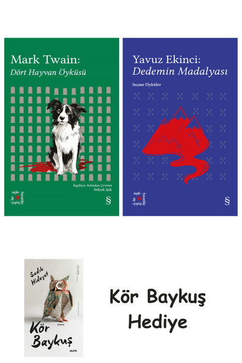 Everest Açıkhava 41 - Dört Hayvan Öyküsü + Everest Açıkhava 39 - Dedemin Madalyası + Kör Baykuş