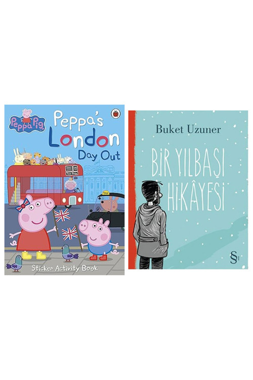 Peppa'S London Day Out Sticker Activity Book + Bir Yılbaşı Hikayesi