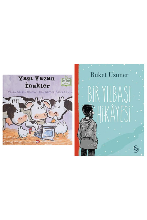 Yazı Yazan İnekler - Organik Kitap + Bir Yılbaşı Hikayesi