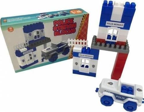 Lego 45 Parça Polis Merkezi Yapı Blokları Seti Ant Blocks Police