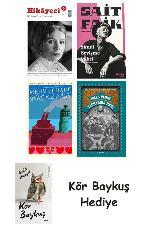 Hikayeci - 5 + Şimdi Sevişme Vakti + Genç Kız Kalbi + Zacharius Usta + Kör Baykuş