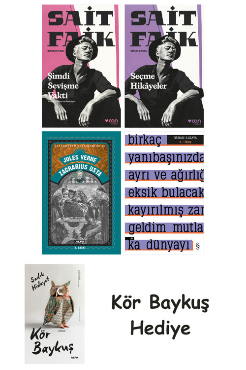 Şimdi Sevişme Vakti + Seçme Hikâyeler + Zacharius Usta + A ! Etika + Kör Baykuş