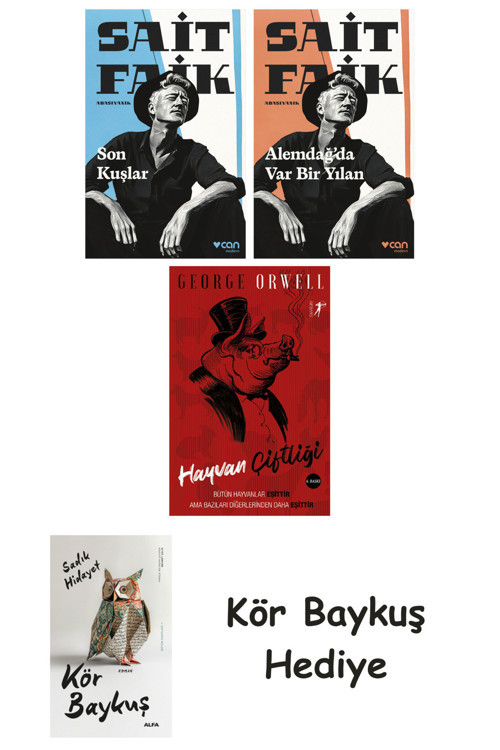 Son Kuşlar + Alemdağda Var Bir Yılan + Hayvan Çiftliği + Kör Baykuş