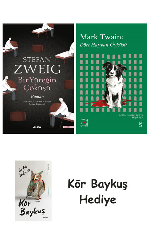 Bir Yüreğin Çöküşü + Everest Açıkhava 41 - Dört Hayvan Öyküsü + Kör Baykuş