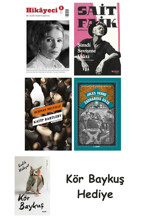 Hikayeci - 5 + Şimdi Sevişme Vakti + Katip Bartleby + Zacharius Usta + Kör Baykuş