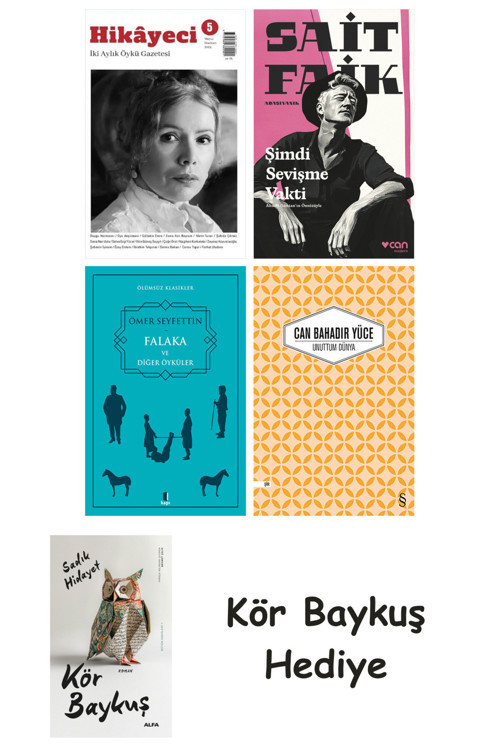 Hikayeci - 5 + Şimdi Sevişme Vakti + Falaka Ve Diğer Öyküler + Unuttum Dünya + Kör Baykuş