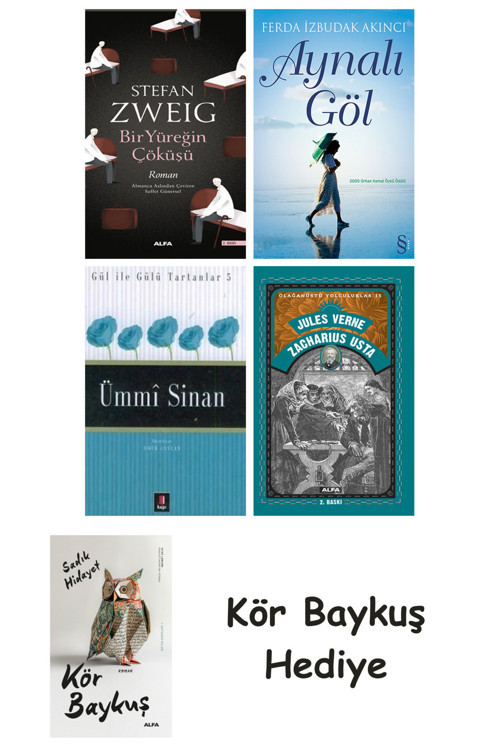 Bir Yüreğin Çöküşü + Aynalı Göl + Ümmi Sinan + Zacharius Usta + Kör Baykuş