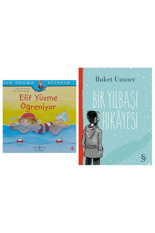 Elif Yüzme Öğreniyor: İlk Okuma Kitabım + Bir Yılbaşı Hikayesi