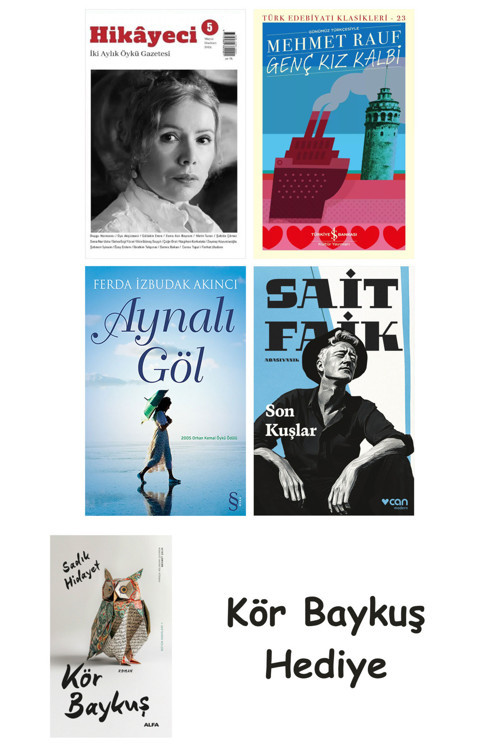 Hikayeci - 5 + Genç Kız Kalbi + Aynalı Göl + Son Kuşlar + Kör Baykuş
